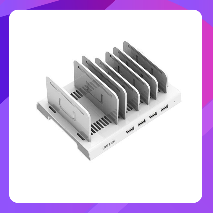 Unitek Y-2187A 36W 4-Port USB Smart Charging Station