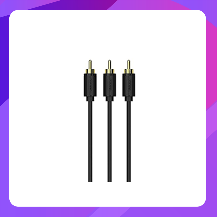 Unitek Y-C950BK 3 RCA to 3 RCA Cable (1.5M)