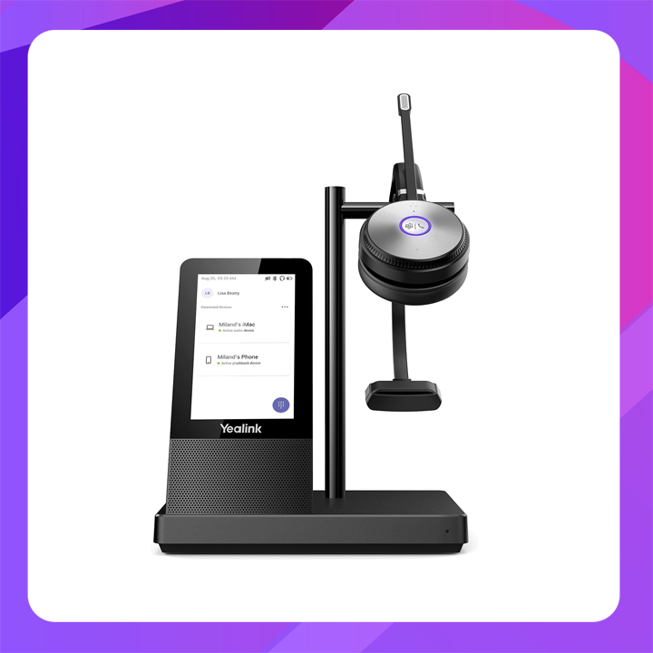 Yealink WH66 Dual UC Workstation DECT Wireless Headset