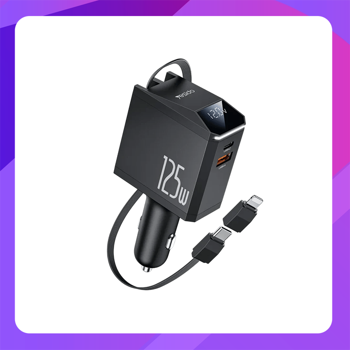 Yesido 125W car charger Y71
