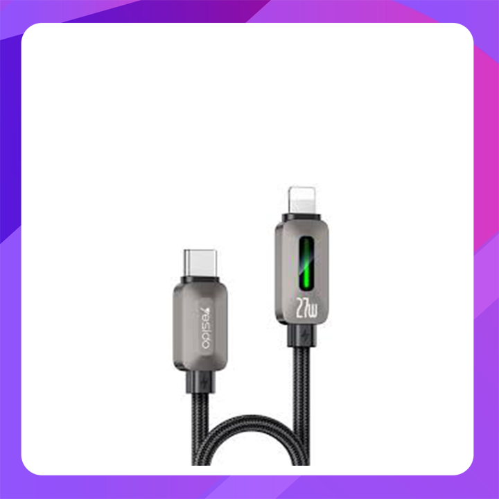 Yesido C TO Lighting(27W Data cable) CA199