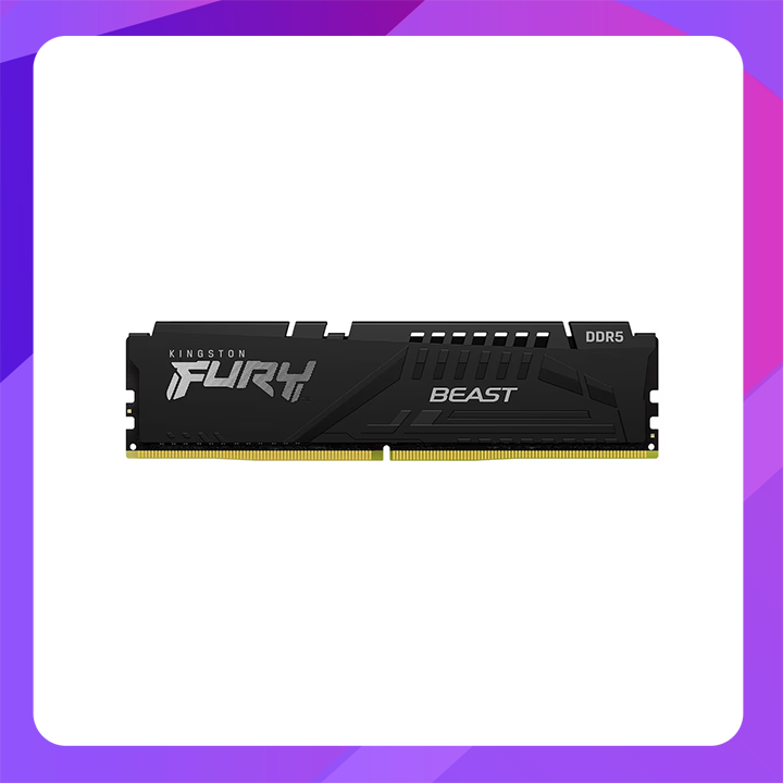 Kingston 6000MT/s DDR5 CL36 UDIMM FURY Beast Black EXPO
