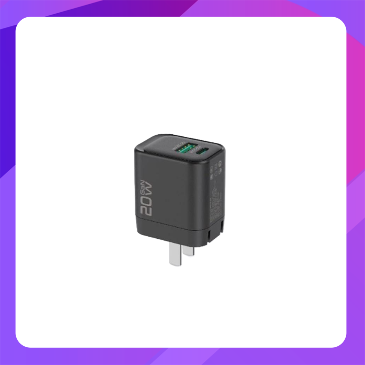 BARMASO SafeX Charger 20W + 22.5W (Black)