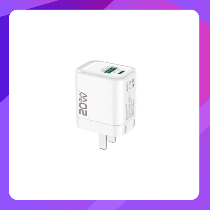 BARMASO SafeX Charger 20W + 22.5W (White)