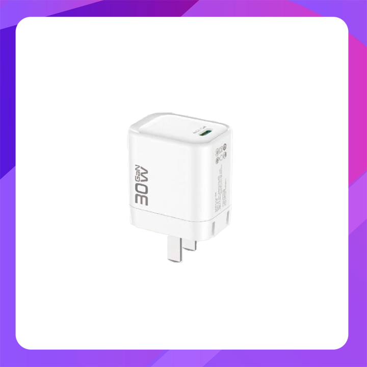 BARMASO SafeX Charger 30W (White)