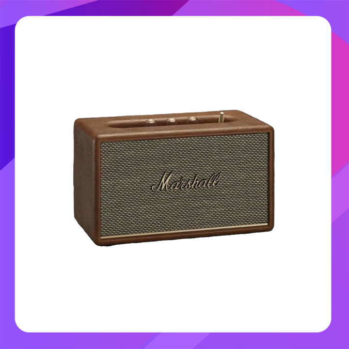 Marshall Acton III Bluetooth Home Speaker (Brown)