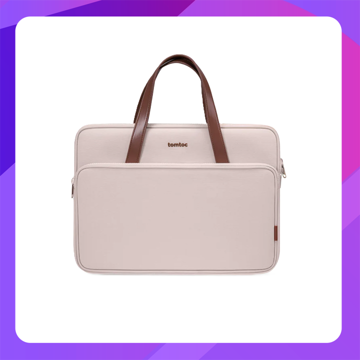 Tomtoc The Her Laptop Shoulder Bag MB 12" to 14" Blush Pink
