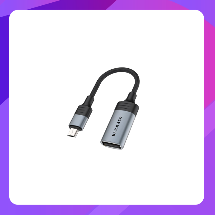 BARMASO J10 Data Adapter(Micro to USB Female)