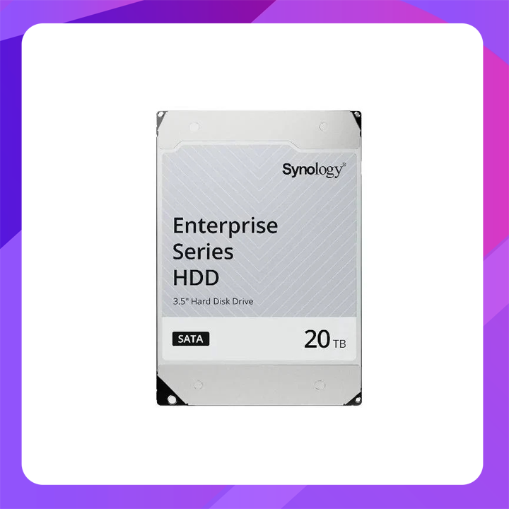 Synology 20TB 3.5" Enterprise Grade 281MB 7200RPM SATA HDD