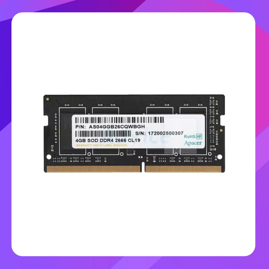 Apacer DDR4 2666 Notebook Memory Module 4GB