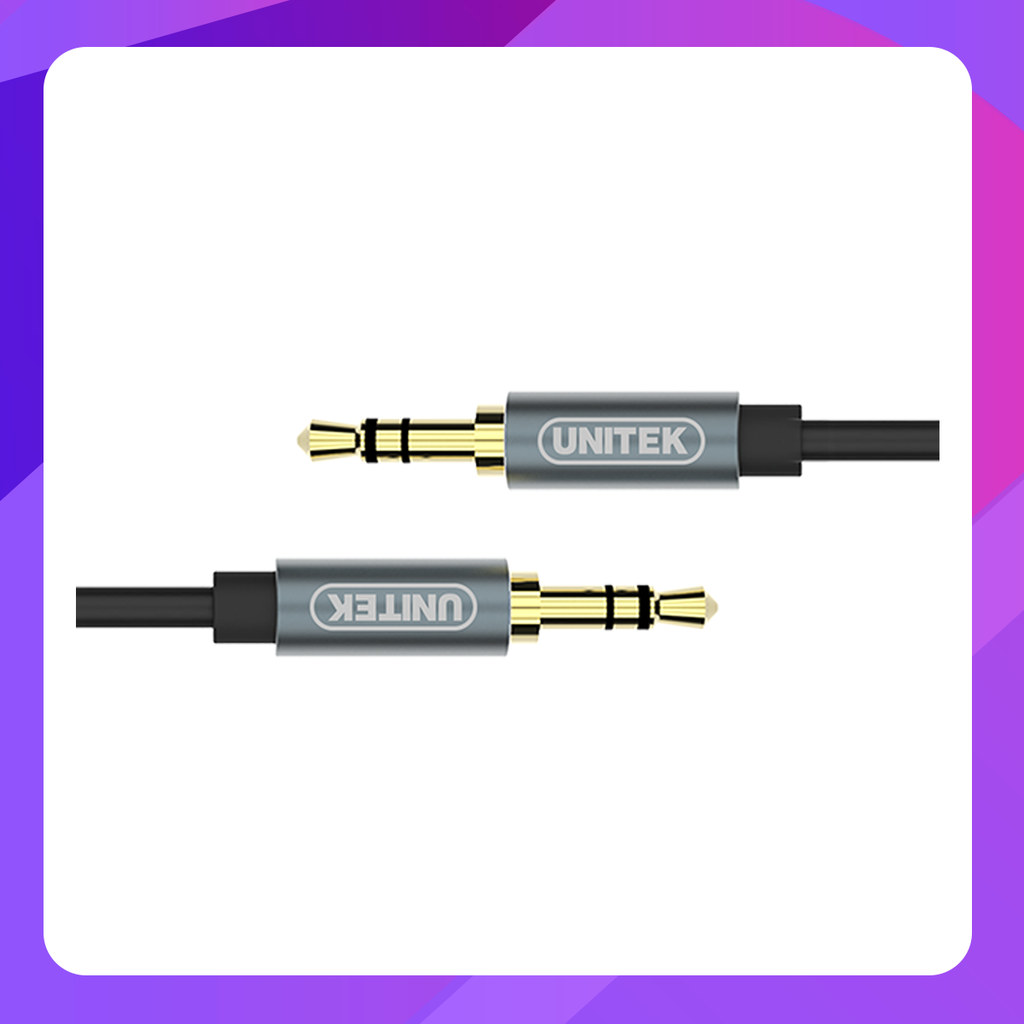 Unitek 3.5MM AUX Audio Cable - Male to Male