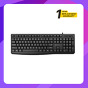 Micropack K206 Chocolate Compact Keyboard Low Cap Black