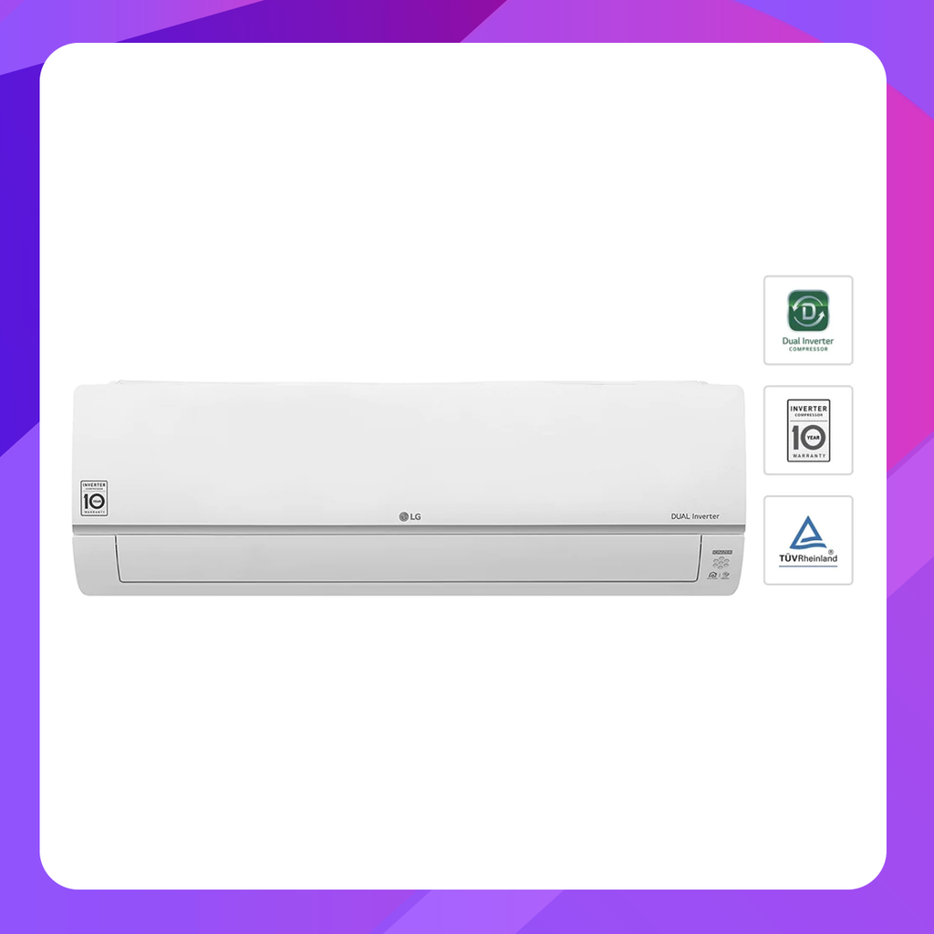 LG 2.5hp Dual Inverter Premium Air Conditioner with Ionizer and ThinQ™ Function