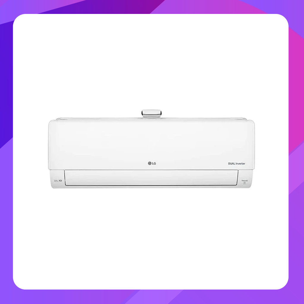 LG Inverter air conditioner DUAL COOL model IPQ13R1 size 11,300 Btu with Air Purification 