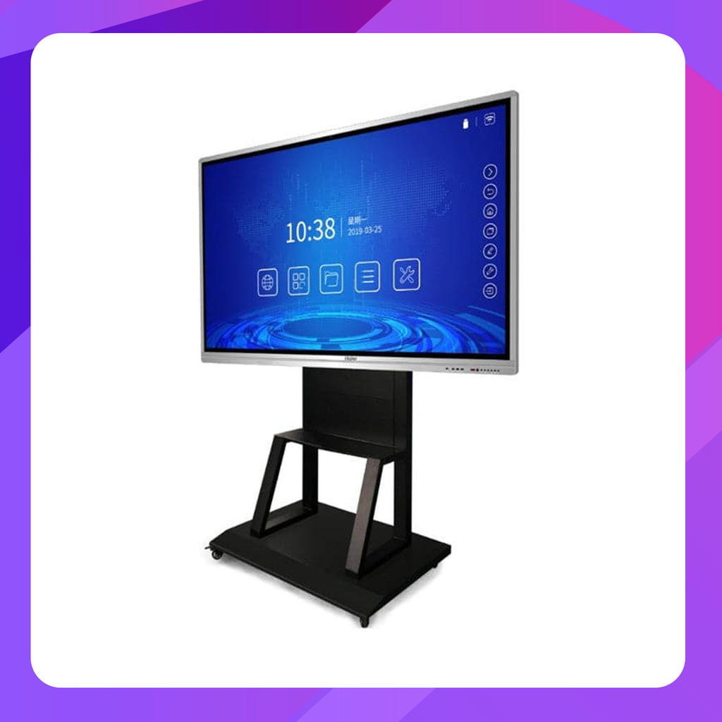 Haier MP II 65-inch Interactive Flat Panel Touch Screen Whiteboard With Stand (i5-6th Gen)