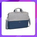 Prater 7532 grey/dark blue anti-theft Laptop bag 15.6''