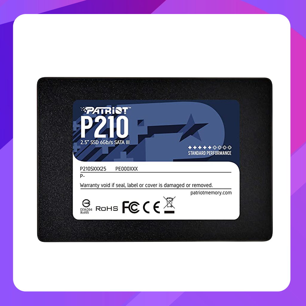 Patriot P210 2.5" SATA III SSD 256GB