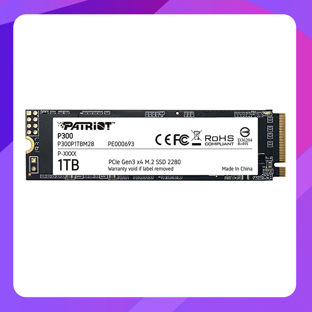 Patriot P300 PCIe m.2 SSD 1TB