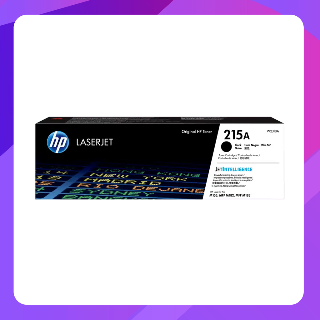 HP 215A Black LaserJet Toner Cartridge (~1,050 pages)