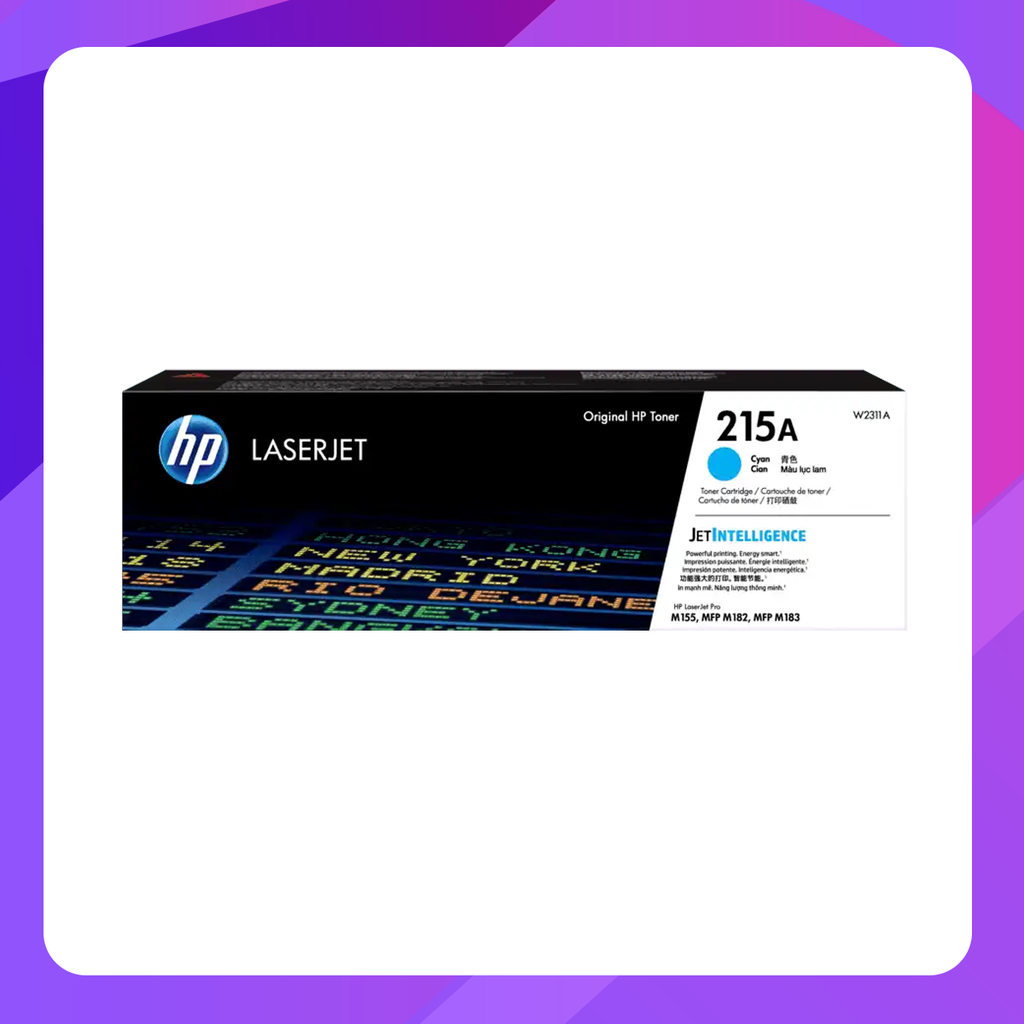 HP 215A (C/M/Y) LaserJet Toner Catridge (~850 pages)