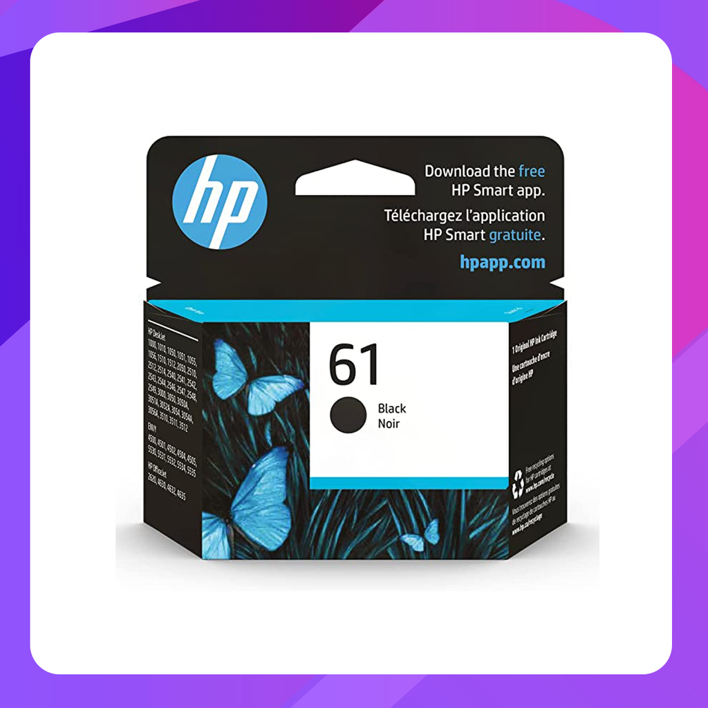 HP 61 Black Ink Cartridge