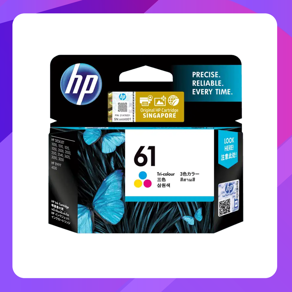 HP 61 Tri-Color Ink Cartridge