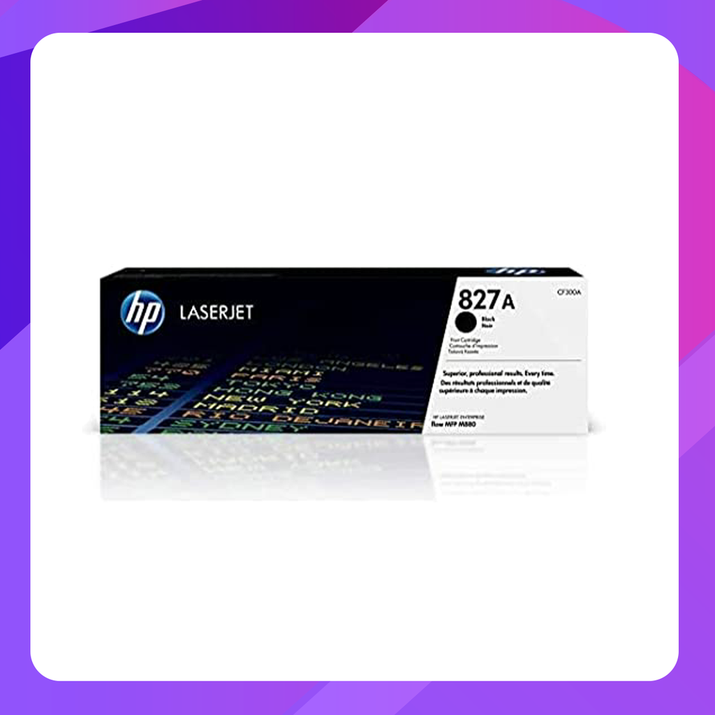 HP 827A Black Laserjet Toner Cartridge