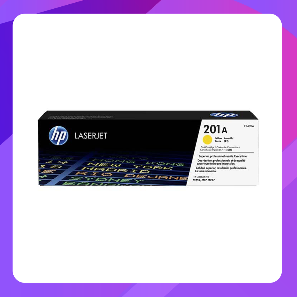 HP 201A Yellow LaserJet Toner Catridge