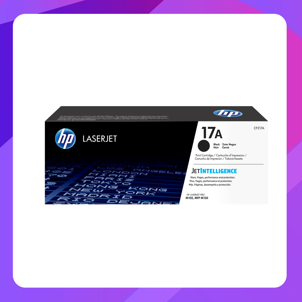 HP 17A Black Toner Cartridge