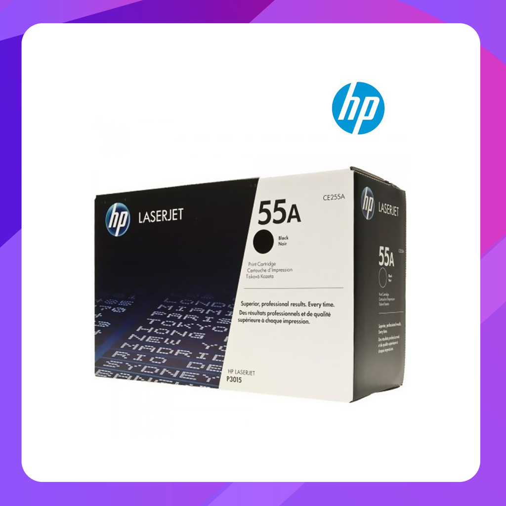 HP 55A Black LaserJet Toner Cartridge