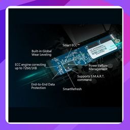 [APASQ4/2TB] Apacer AS2280Q4 M.2 PCIe Gen 4x4 SSD 2TB