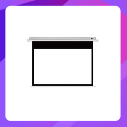 [NCCES120] Nippon Cassettes Type Celing Electric Screen 120" x 120"