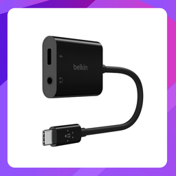 [550100037] Belkin USB-C Charge Adapter(3.5mm Audio +C-Charge)