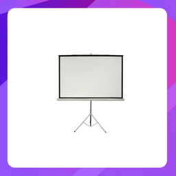 [TS-8484] Euro TS-8484 Tripod Projector Screen (84"x84")