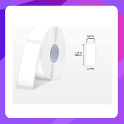 [AAE156] Label Paper (White Continuous Label AAE15*6m)