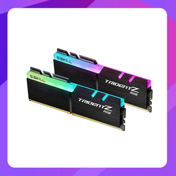 [F4-3200C16D-32GTZR] Gskill F4-3200C16D-32GTZR Trident Z RGB DDR4-3200 
32GB (2x16GB)