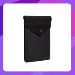 [C8503(Black)] RIVACASE Cardiff 8503 black Canvas Sleeve for MacBook Pro 13-14 / 12