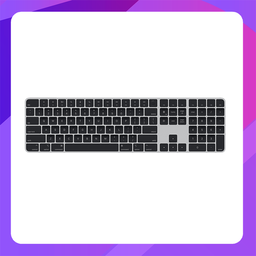 [MMMR3ZA/A] Magic Keyboard with Touch ID and Numeric Keypad - Black Keys