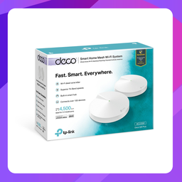 [Deco M9 Plus] AC2200 Smart Home Mesh Wi-Fi System (2 Pack)