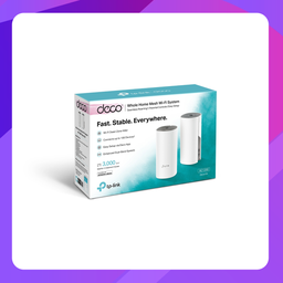 [Deco E4(2 Pack)] AC1200 Whole Home Mesh Wi-Fi System (2 Pack)