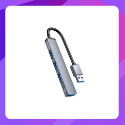 [AH-A13-GY-BP] ORICO AH-A13-GY-BP 4 Ports USB-A to USB3.0 HUB