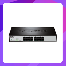 [DES-1016D] Dlink 16-port 10/100Mbps Unmanaged Switch (Metal, Rackmount)