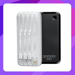 Konfulon A23L (20000mAh Built-in 4 Cable Power Bank)