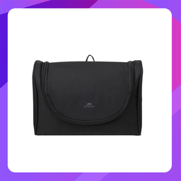 [T8407(Black)] RIVACASE Tegal 8407 black ECO Travel toiletry case
