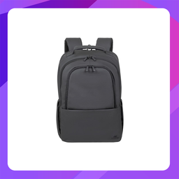 [T8435(Black)] RIVACASE Tegal 8435 black Coated  ECO Laptop Backpack 15.6"