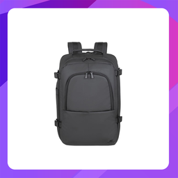 [T8465 (Black)] RIVACASE Tegal 8465 black Coated  ECO Travel  Laptop Backpack  17.3"