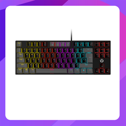 [MK876] Fantech MK876 Mechanical Gaming Keyboard Black & Grey Mixed
