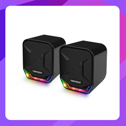 [GS202 (Black)] Fantech Table RGB Speaker GS202 Black