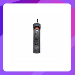 [CS B54] Crome 4 x Surge Protector Universal Sockets 1x ON/OFF Switch (5m)