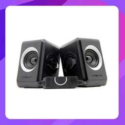 [AC1760024] SONICGEAR QUATRO 2 B.Cool Grey 2.0 Desktop Speakers